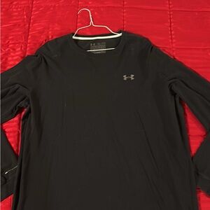 Under Armour Men's Charcoal Long Sleeve Tee